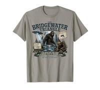 Bridgewater Triangle Massachusetts - Vintage Bigfoot UFO T-Shirt