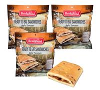 Bridgford MRE Apple Turnover - Ready to Eat Survival Food Storage - 3 Pack - Shelf-Stable, Nutritious Hiking & Camping Food - Ideal for Emergency Kits, Outdoor Adventures & Long-Term Storage