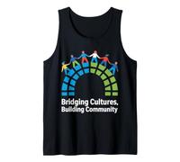 Bridging Cultures Building Community Design Tank Top