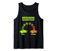 Bridging Generations Neon Atom Design Tank Top