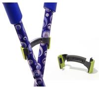 Bridgit Walking Stick/Crutch Holder Hook Clip - Link Your Crutches Together & Stop Them Falling - Green
