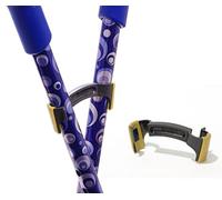 Bridgit Walking Stick/Crutch Holder Hook Clip - Link your Crutches Together & Stop Them Falling - Yellow