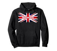 Bridgnorth UK British Flag Pullover Hoodie