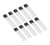 Bridgold 10pcs A3144 3144 Hall Effect Sensor Magnetic Detector,3-Pin
