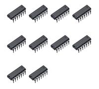 Bridgold 10pcs CD4001BE CD4001 4001 Quad 2-Input NOR Buffered B Series Gate or Non-gate Logic chip，DIP-14.