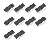 Bridgold 10pcs SN74AHCT125N SN74 Quadruple Bus Buffer Gates with 3-State Outputs IC DIP-14.