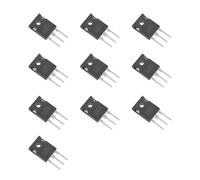 Bridgold 10pcs TIP3055 Silicon NPN High Power Ttransistor 15A 60V 90W，TO-3P.