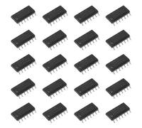 Bridgold 20pcs 74HC14D 74HC14 Hex Inverting Schmitt Trigger, 76Inputs, 25 mA, SOIC-14