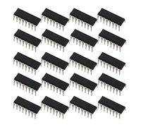 Bridgold 20pcs CD4017 Decimal Counter with Ten decoded outputs Pulse Distributor