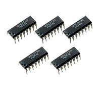 Bridgold 5pcs SN74LS173N SN74LS173A 74LS173 4-Bit D-Type Registers with 3-State Outputs IC Chips 5V,DIP-16.