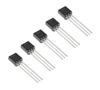 Bridgold 5pcs TMP36GT9Z TMP36 Temperature Analog Sensor -40 → +125 °C ±3°C Voltage,3-Pin