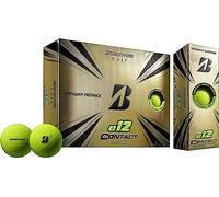 Bridgstone Golf E12 Straight Distance Matte Green (One Dozen) - Latest Version