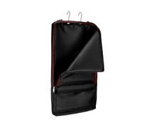 Bridle Bag, Horse Tack Bag, Waterproof Oxford Cloth Material Easy Hanging Spacious Design Compact Lightweight, Gear Storage for Trainers Travel Trail Training, 25.98x14.96x2.95 Inches, Black