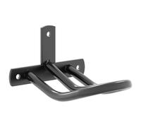 Bridle Rack Wall Mounted Saddle Stand Holder Black Iron vidaXL