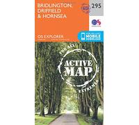 Bridlington, Driffield & Hornsea Map | Weatherproof | North Sea Coast | Ordnance Survey | OS Explorer Active Map 295 | England | Walks | Hiking | Maps | Adventure