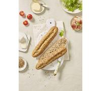Bridor Frozen Grains Gourmet Half Baguette Part Baked - 50x140g