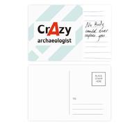 brief best cool archaeologist occupation Postcard Card Important Person Anniversary