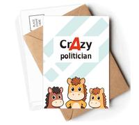 brief best cool politician statesman Postcards Envelopes Cards Mailing Year Horse