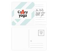 brief best cool yoga exercise Postcard Card Important Person Anniversary