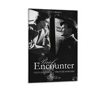 Brief Encounter Vintage Romance Movie Poster Canvas Art Poster And Wall Art Picture Print Modern Family Bedroom Decor Posters 12x18inch(30x45cm)
