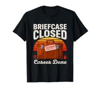 Briefcase Closed Career Done Value Graphic T-Shirt