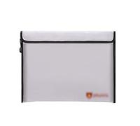 Briefcase, Document Holder with Zipper, Organizer Folder,A13 Water Resistant Money Briefcase(Silver,Style1)