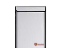 Briefcase, Document Holder with Zipper, Organizer Folder,A18 Water Resistant Money Briefcase(Silver,Style2)