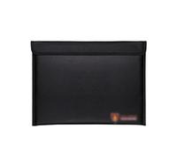 Briefcase, Document Holder with Zipper, Organizer Folder,A8 Water Resistant Money Briefcase(Black,Style1)