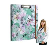 Briefcase Folders, File Tabs, Dividers | View of Binder Portable 3 Ring File Folders with Non-Stick Coating | School Supplies, Letter Format Office Supplies with Divider for Learning