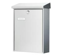 Burg-Wächter 39670 Letterbox Oslo 3767 NI, Stainless Steel