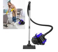 BRIEFNESS 1500W Cylinder Vacuum Cleaner - 17kPa Power with HEPA Filter, 1.5L Bagless for Hard Floors, Carpets, Cars & Pet Hair