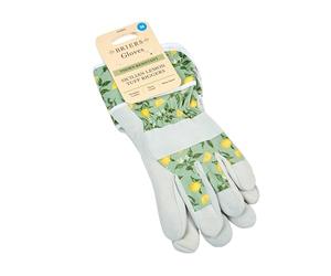 Briers Sicilian Lemon Print Premium Lightweight Rigger Gardening Gloves