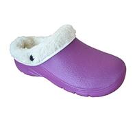 Briers Women's Gardening Clog with Removable Fleece Lining, Navy