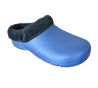 Briers Womens/Ladies Footwear Gardening Clogs With Removable Fleece Lining, Navy UK: 9, EUR: 43