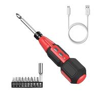 Brifit Precision Electric Screwdriver Set, USB Rechargeable Cordless Power Screwdriver with 9 Screwdriver Bits, Auto & Manual Modes, LED Light, Electric Repair Tool Kit for Phone, Game, Camera, Laptop