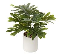 Briful 12.5" Fake Plants Artificial Monstera in Ceramic Pot for Home Décor