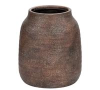 Briful 7" Large Ceramic Vase for Flowers, 18cm Tall Vases Rustic Bronze Vases, 3.7-inch Opening Large Flower Vase for Pampas, Dry Plants, Fresh Flowers, Home Kitchen Decor