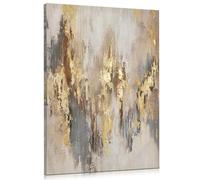 Briful Abstract Canvas Wall Art - Modern Painting for Living Room & Bedroom - 20'' x 28''