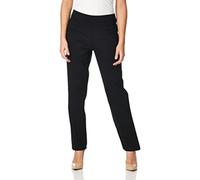 Briggs New York Women's Plus Size Super Stretch Millenium Welt Pocket Pull on Pant Dress, Black, 22 Short