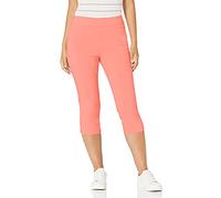 Briggs New York Womens Pull On Capri L Pocket, Flamingo Pink, 12