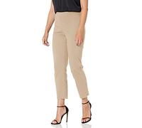 Briggs New York Women's Super Stretch Millennium Slimming Pull-on Ankle Pant, Cobblestone