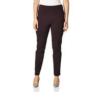 Briggs New York Women's Super Stretch Millennium Welt Pocket Pull on Career Pant, Dark Pickled Beet, 10