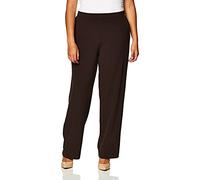 Briggs New York womensPull on Dress Pant Average Length & Short Length Slacks - Brown - 12 Short