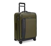 Briggs & Riley 66cm Medium Expandable Spinner - Checked Luggage for Travel, Suitcases with Wheels, Softside Rolling Bag for Men & Women - ZDX Collection, Hunter