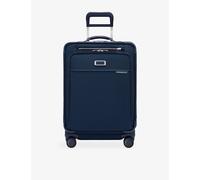 Briggs & Riley Briggs & Riley Compact Checked Expandable Spinner Suitcase 61cm Navy