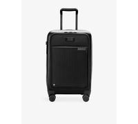 Briggs & Riley Essential 56cm Cabin Suitcase Expandable Spinner - Carry On Luggage for Travel, Suitcases with Wheels, Hardside Rolling Bag for Men & Women, Front Pocket - Sympatico Collection, Black