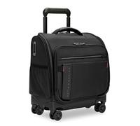 Briggs & Riley Cabin Spinner - Carry On Luggage for Travel, Suitcases with Wheels, Softside Rolling Bag for Men & Women, Fits Under Plane Seat, Telescoping Handle - ZDX Collection, Black