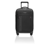 Briggs & Riley Domestic 22" Carry On Expandable Spinner - Luggage for Travel, Suitcases with Wheels, Softside Rolling Bag for Men & Women - ZDX Collection, Black