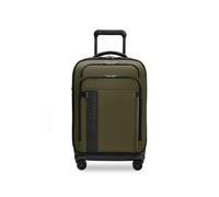Briggs & Riley Essential 56cm Carry On Expandable Spinner - Luggage for Travel, Suitcases with Wheels, Softside Rolling Bag for Men & Women - ZDX Collection, Hunter