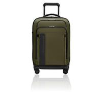 Briggs & Riley Essential 56cm Carry On Expandable Spinner - Luggage for Travel, Suitcases with Wheels, Softside Rolling Bag for Men & Women - ZDX Collection, Hunter